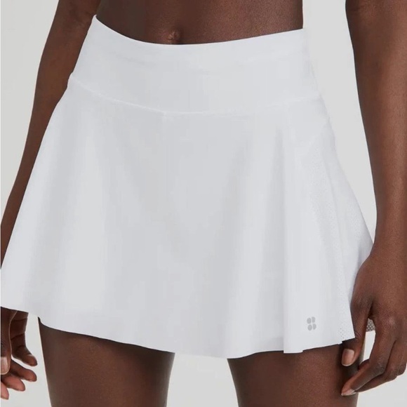 Sweaty Betty Women's White Swift Running Skort Size US XS - Picture 1 of 11